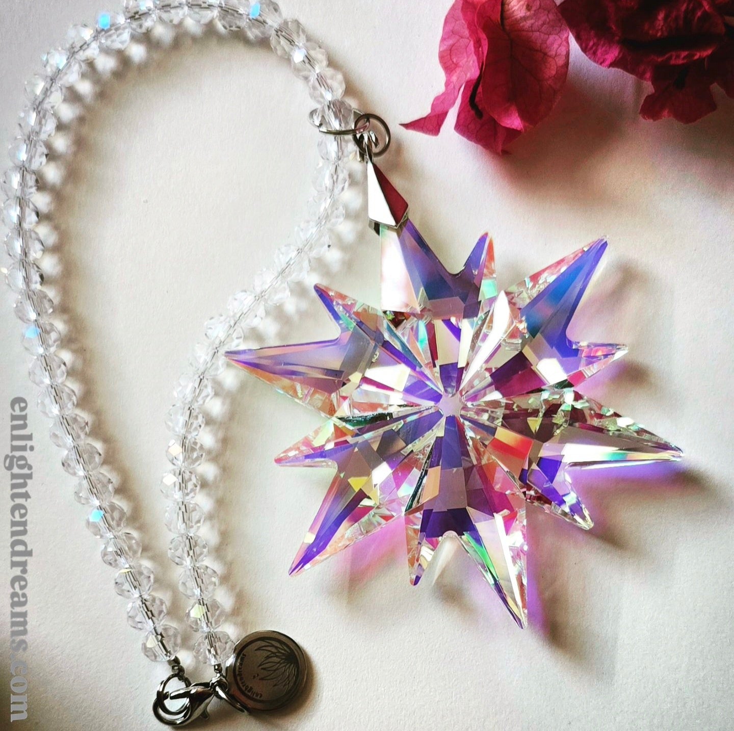 Rainbow Aura Rear View Mirror Accessory