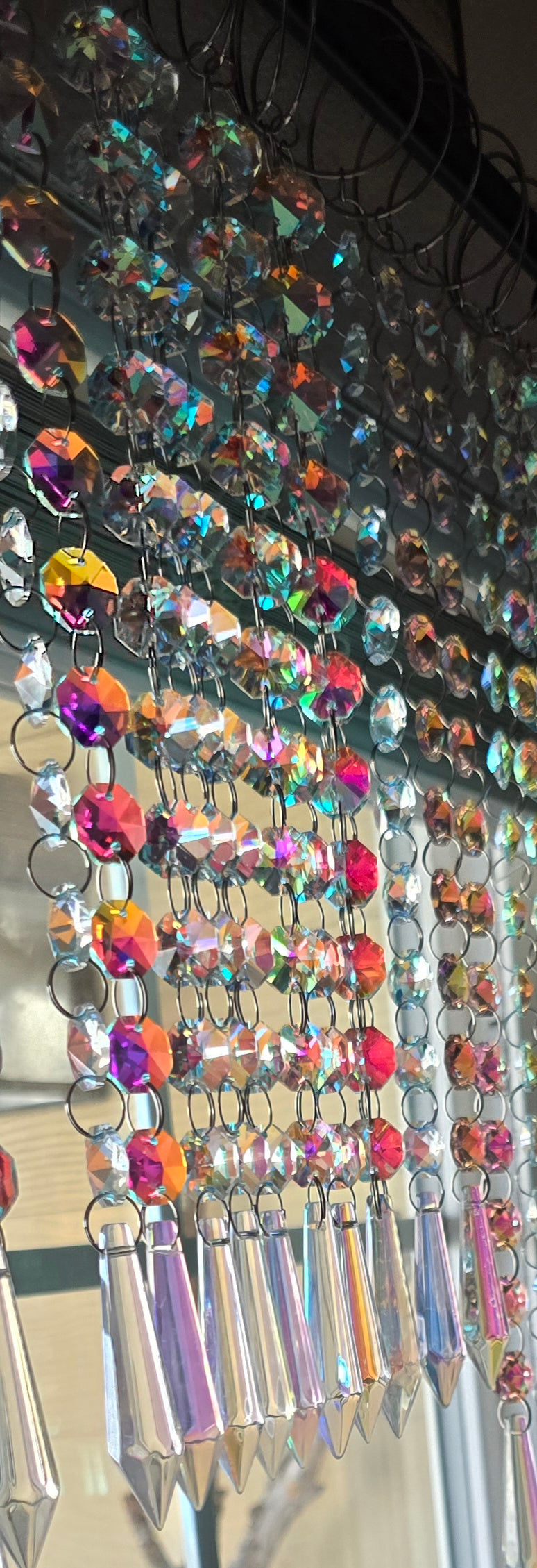 Suncatcher Crystal Curtain Strands